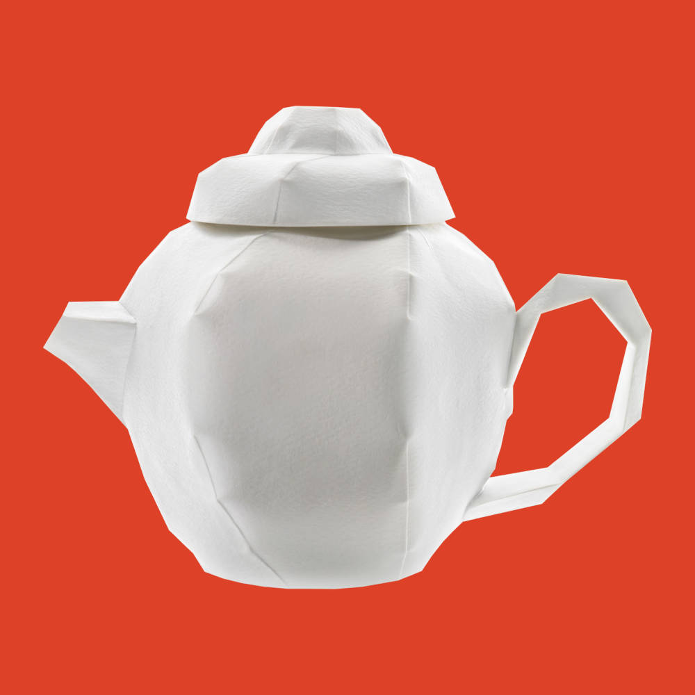  Ruth Gurvich, Porcelain Teapot  