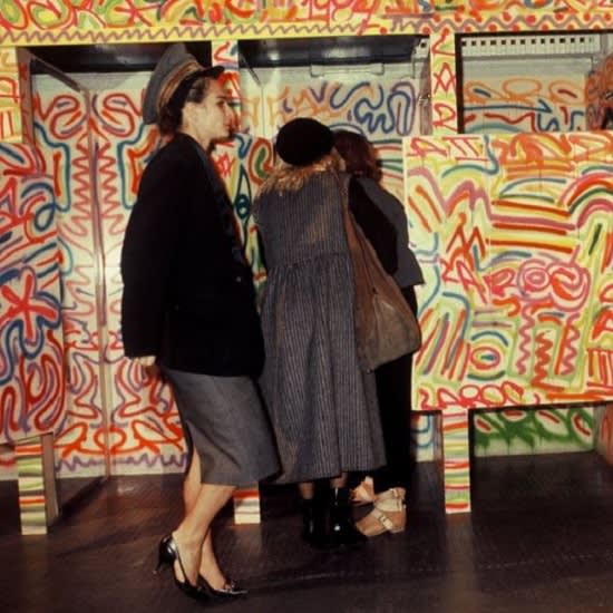  Fiorucci x Keith Haring, Store After Completion, Milan, 1983 