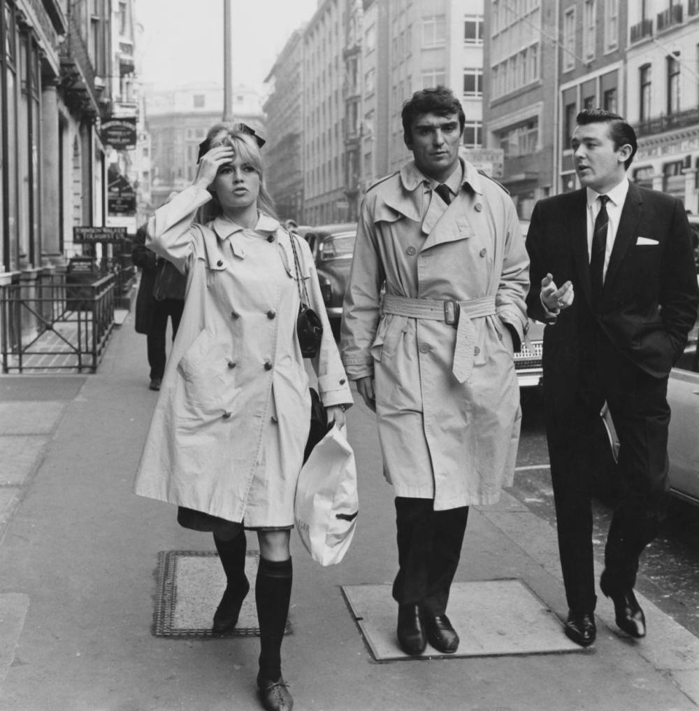 Brigitte bardot shopping in london  october 1963
