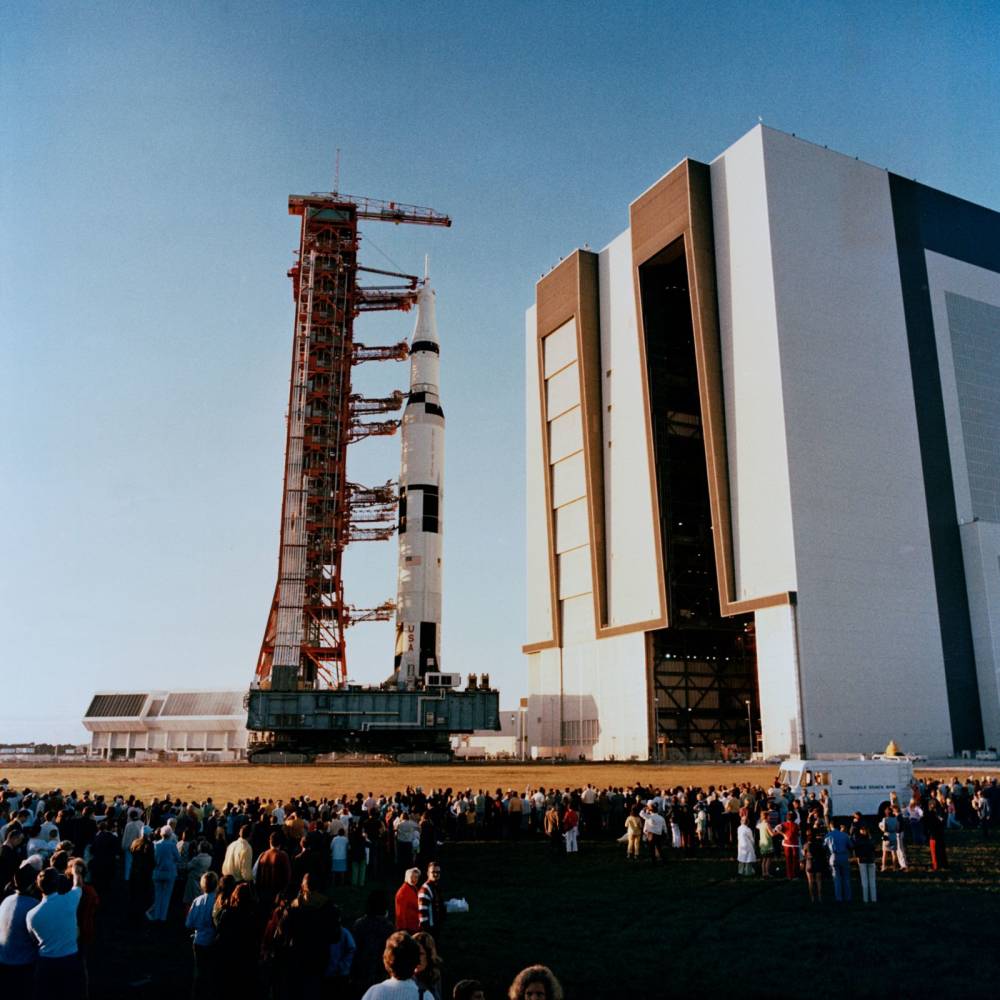  Morrison-Knudsen , The NASA Vehicle (originally Vertical) Assembly Building, 1966 