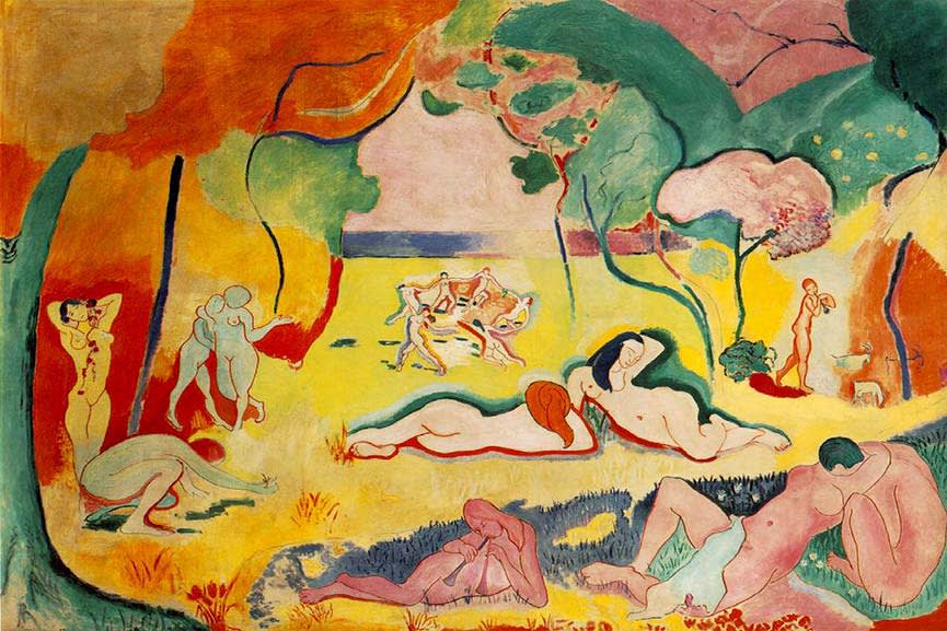 Henri Matisse , Joy of Life, 1905 