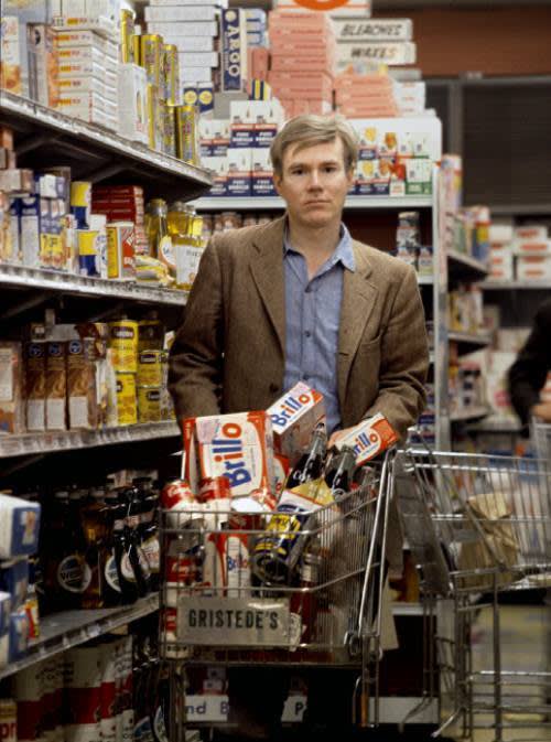 Andy warhol grocery shopping 1964