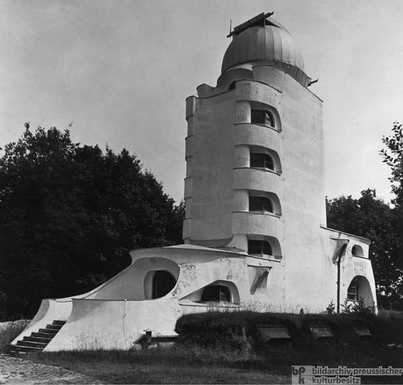 Erich mendelsohn  einstein tower in potsdam  built 1920 21 