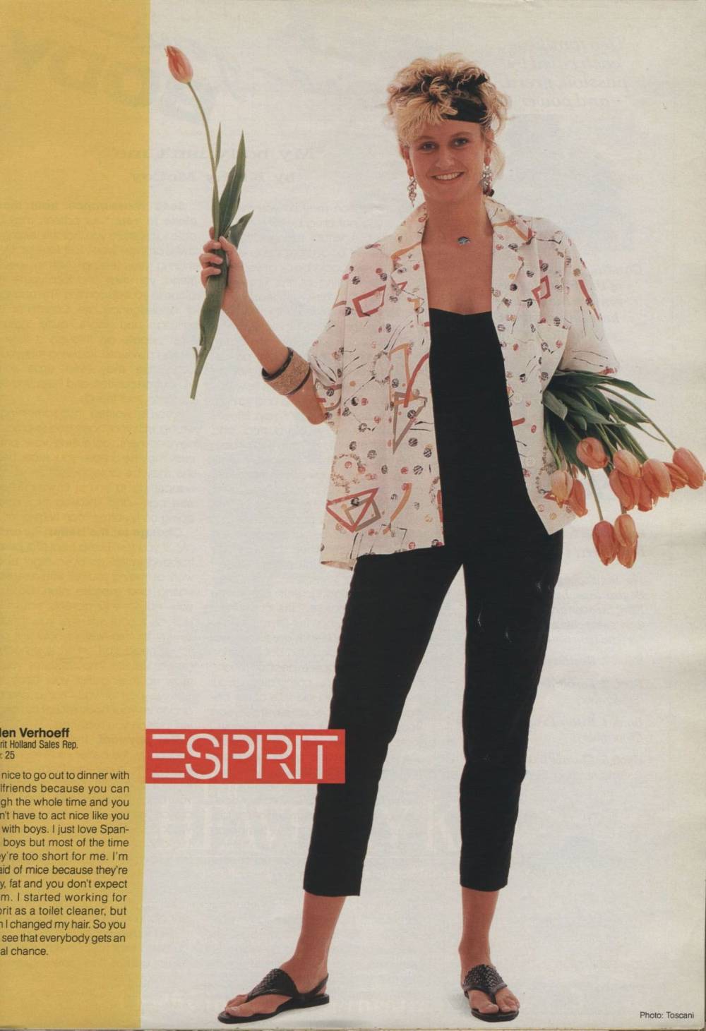  Espirit , Advertisement, 1980s 