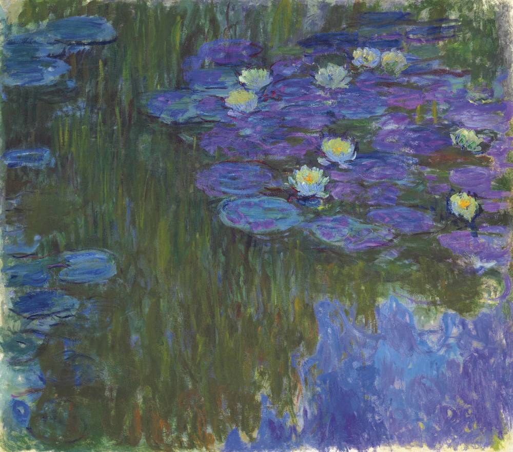  Claude Monet, Nymphéas en Fleur, 1914-17 