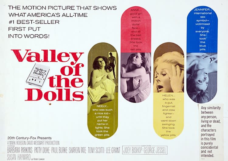  Valley of the Dolls,  Poster, 1967 