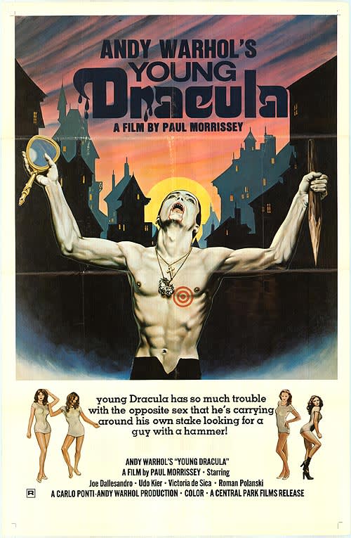  Andy Warhol, Film Poster for Young Dracula 