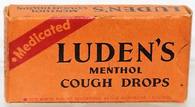  Luden's , Cough Drops, Early Packaging 