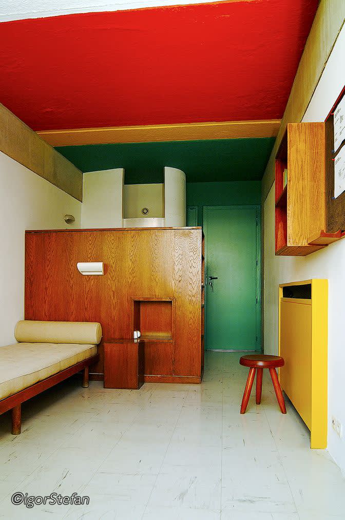 Le corbusier  student housing  maison du bre  sil  paris