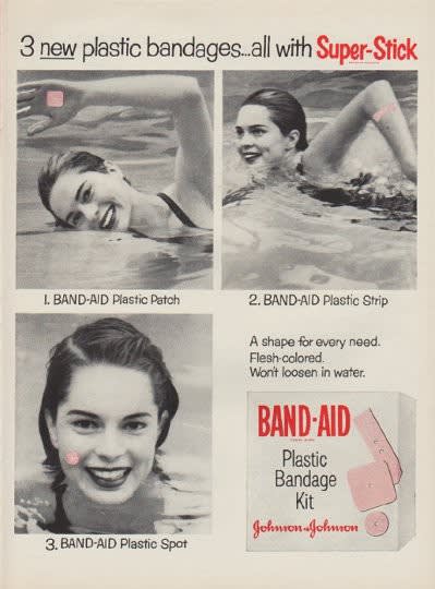  Johnson and Johnson, Band-Aid Ad, 1954 