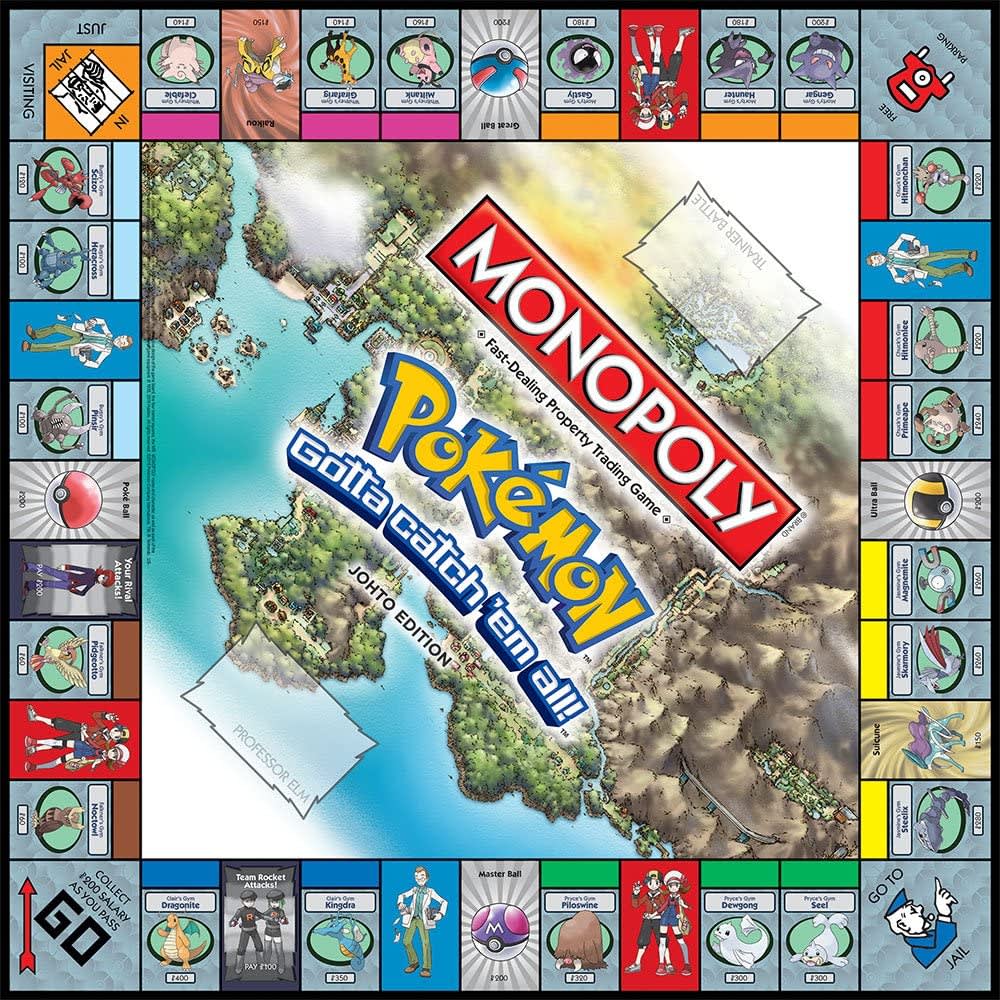  Monopoly , Pokemon Franchise 