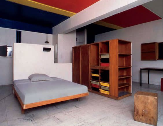  LE CORBUSIER AND CHARLOTTE PERRIAND, Study Bedroom at the Maison du Brésil, 1959 