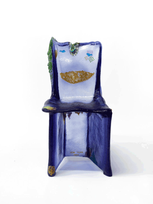 Gaetano Pesce, Pratt Chair #7 1984/2018 (purple), 2018 