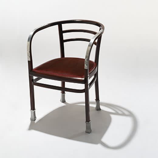 Armchair by otto wagner for the vienna postsparkasse  1906