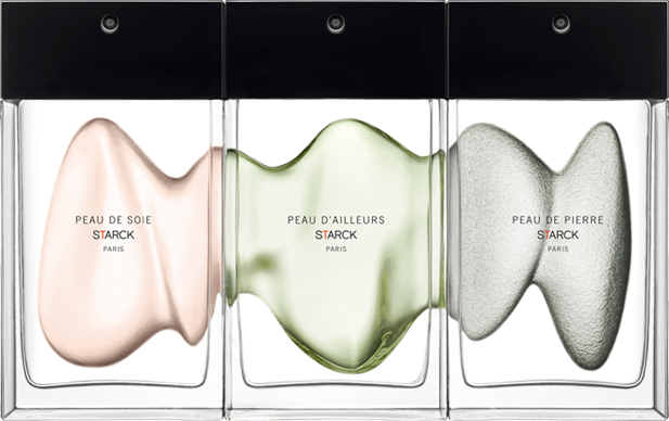  Philippe Starck Paris, Peau de Soie, Peau de Pierre and Peau d'Ailleurs Perfumes, 2016 