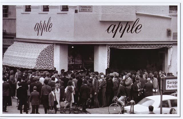  The Apple Boutique, White Facade 