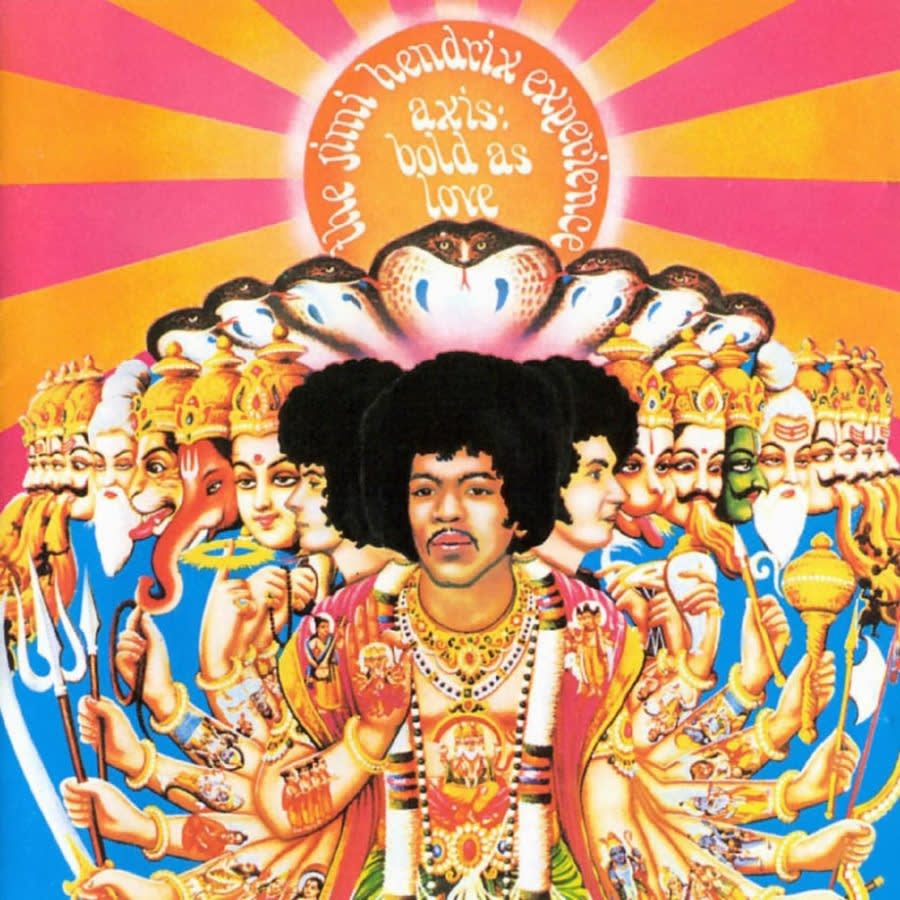  Jimi Hendrix, The Jimi Hendrix Experience, Album Cover  