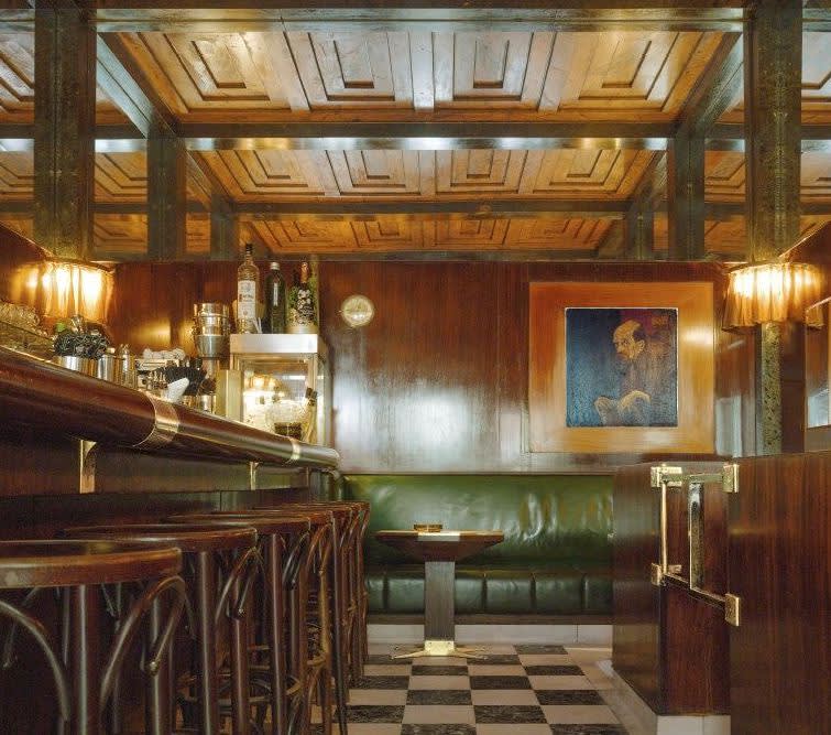  Adolf Loos , American Bar, Kärntner Strasse, Vienna, 1908 