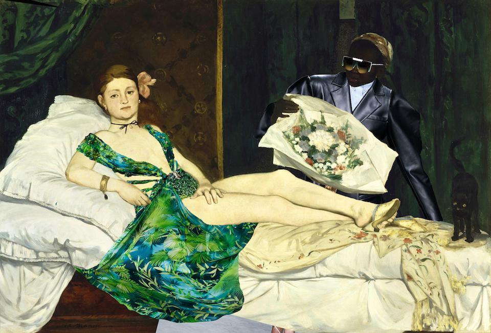 Édouard Manet, Olympia (in Versace), 1863