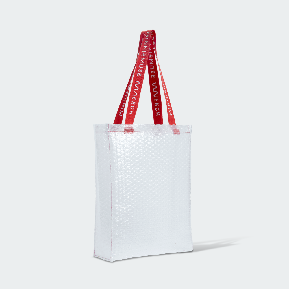  MMerch, Bubble Wrap Tote with Embroidered Handle 