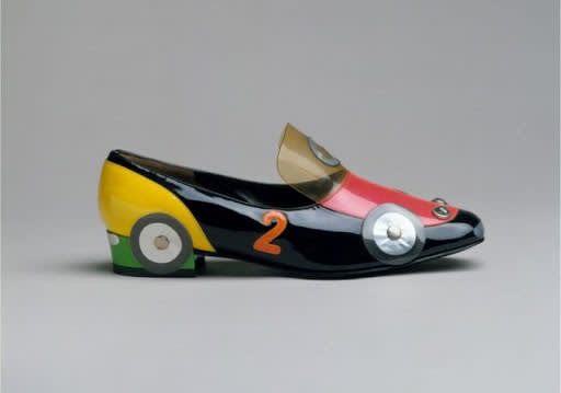  Herbert and Beth Levine, Race Car Shoe, 1967 
