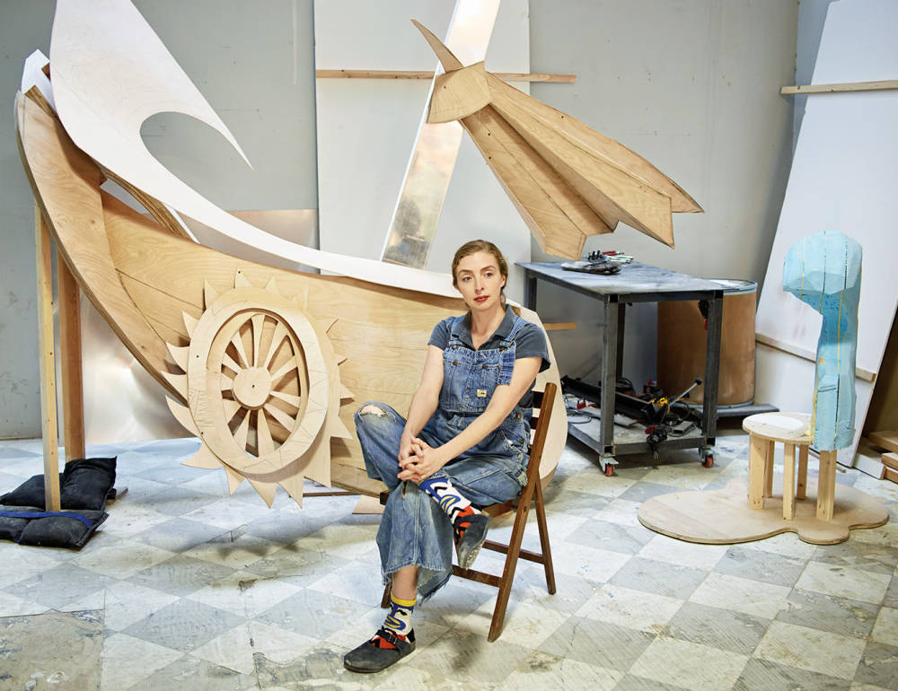  Rachel Feinstein, Photographed at her studio in New York, 2014 