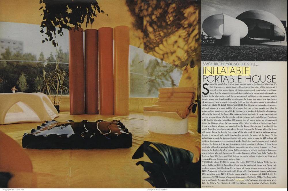  Space Lib Article, American Vogue, August 1971 © 2012 Condé Nast 