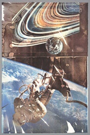  Robert Rauschenberg , Space (Tribute 21), 1994 
