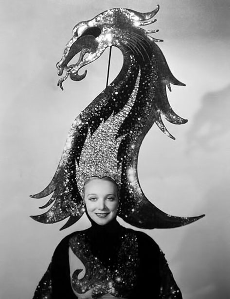 Gilbert adrian  costume for the great ziegfeld  1936