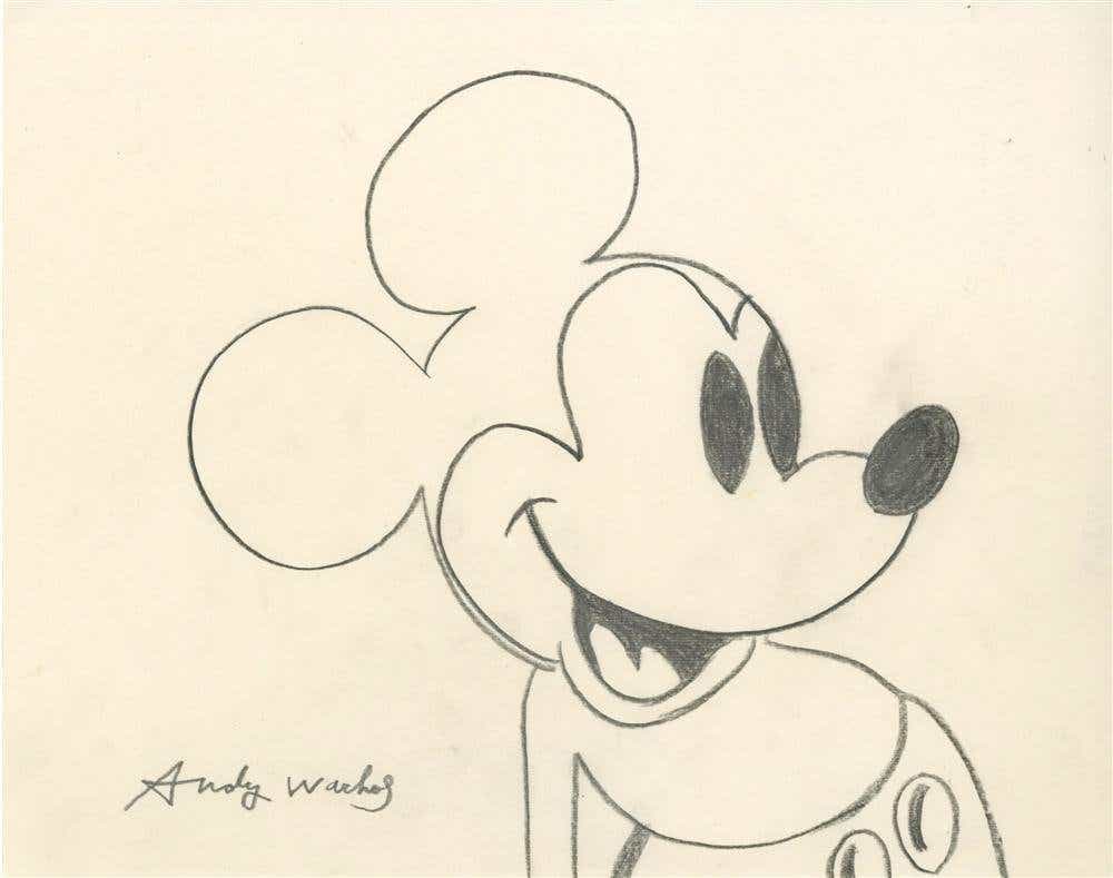  Andy Warhol , Mickey Mouse, 1981 
