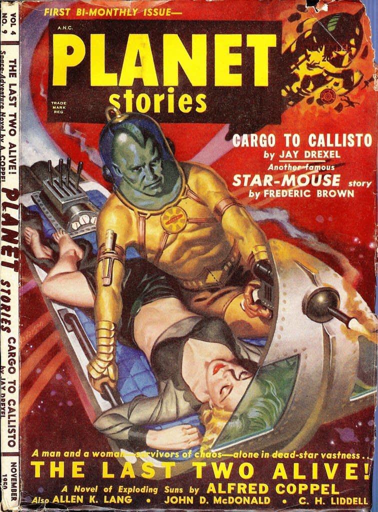  Planet Stories, Science Fiction Magazine, 1950 