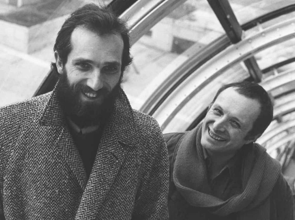  Portrait , Renzo Piano, left, and Richard Rogers, right, 1977 
