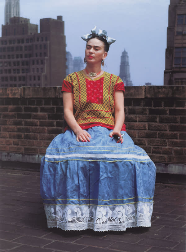  Frida in New York , Photograph by Nickolas Muray, 1946 