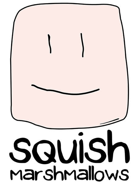  Squish Marshmallow , Logo 