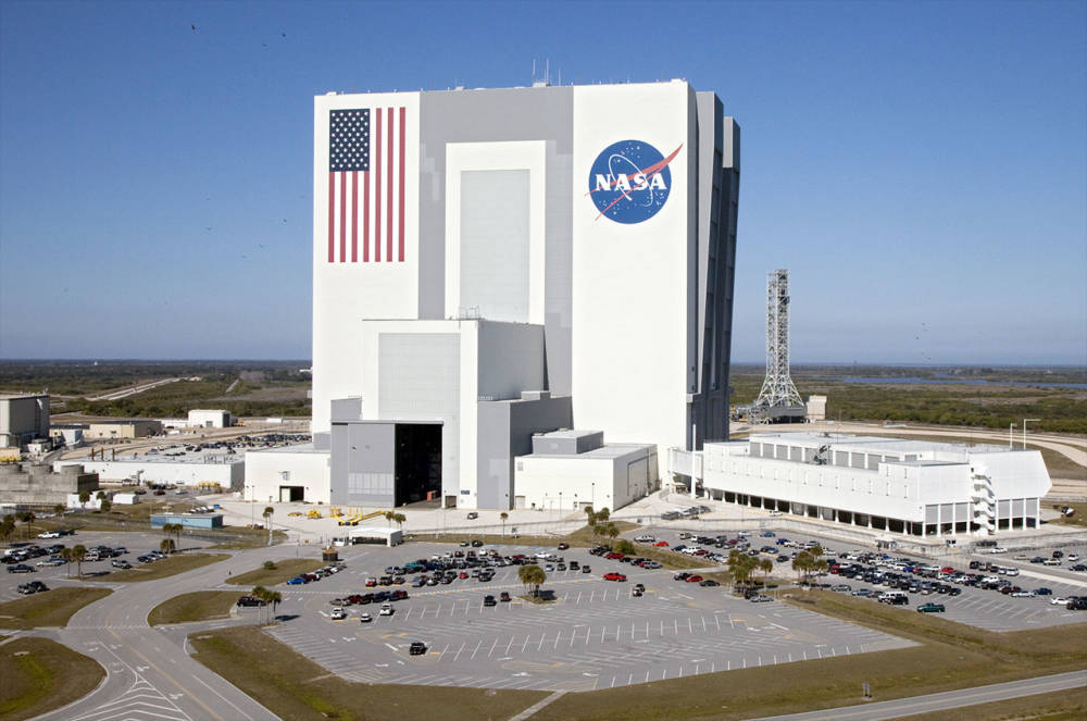  Morrison-Knudsen , The NASA Vehicle (originally Vertical) Assembly Building, 1966 
