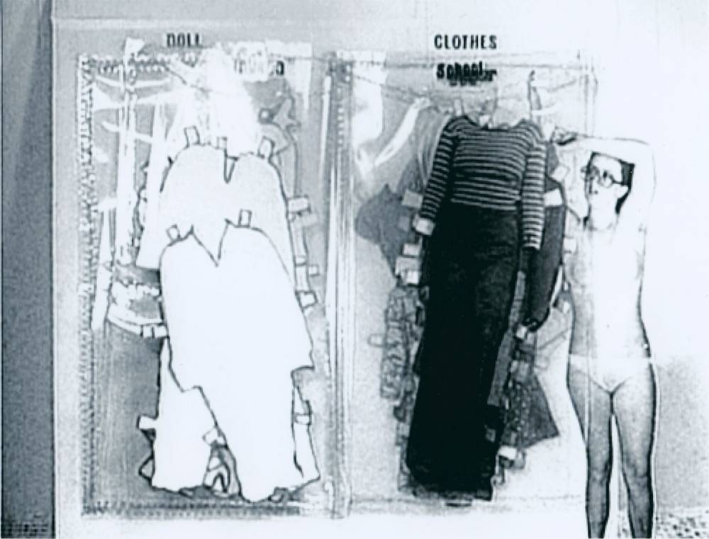  Cindy Sherman , Doll Clothes, Film Still, 1975  