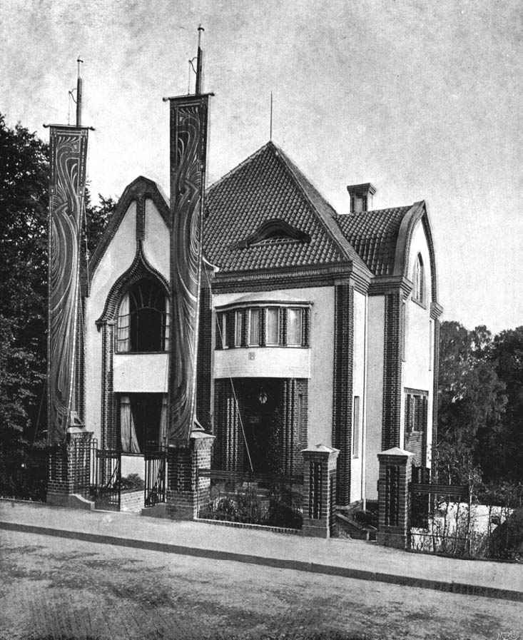 Peter behrens  house  1899 1901  darmstadt  germany