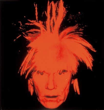  Andy Warhol, Self Portrait, 1986 