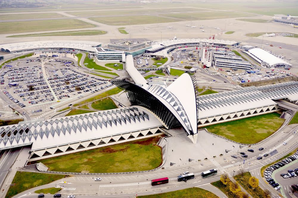  Santiago Calatrava, Aéroport Lyon Saint Exupéry 