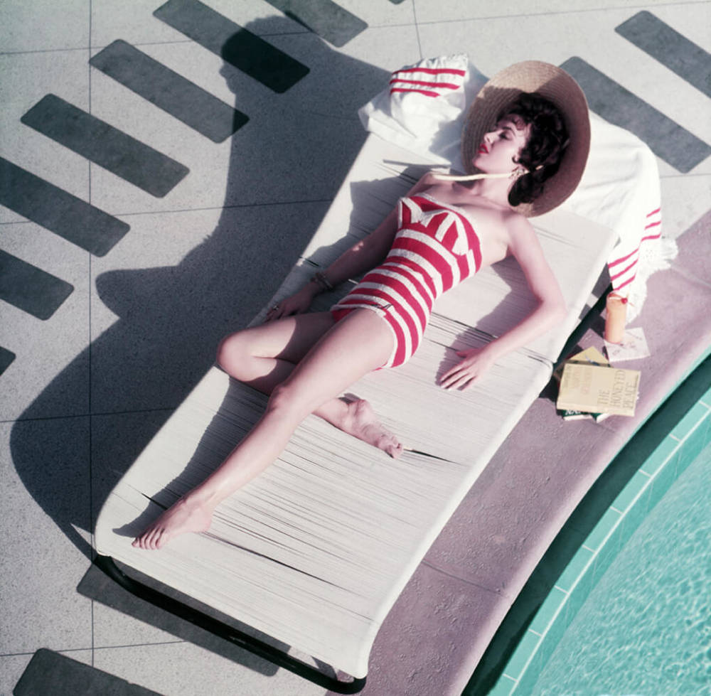  Slim Aarons, Pool Photograph, 1950s 