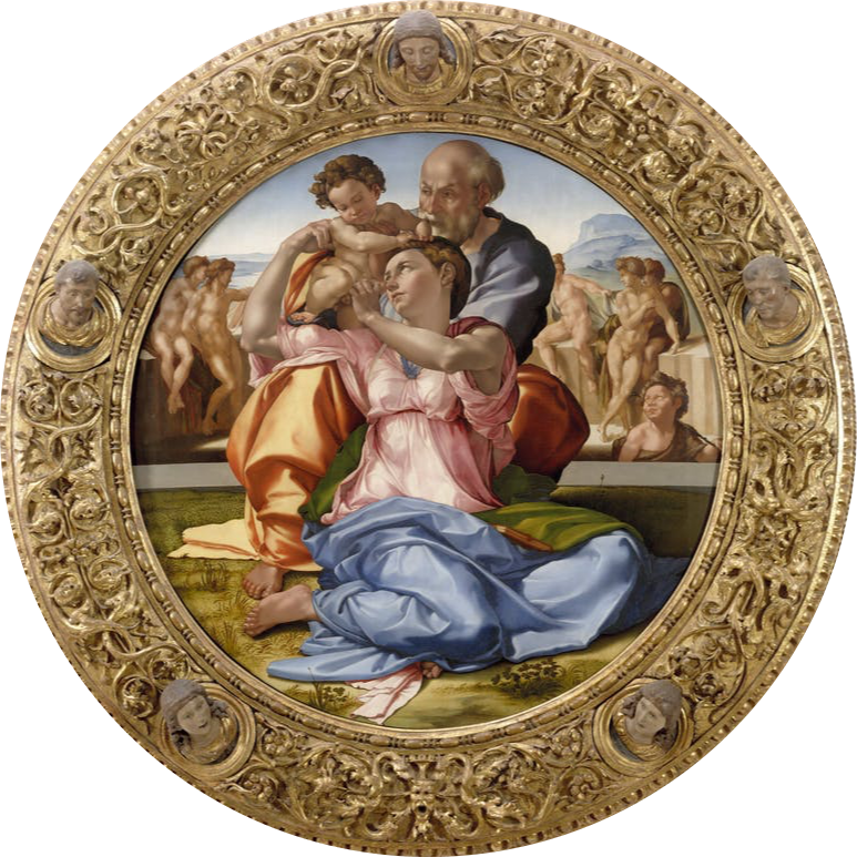  Michelangelo, The Doni Tondo, 1504-1506 