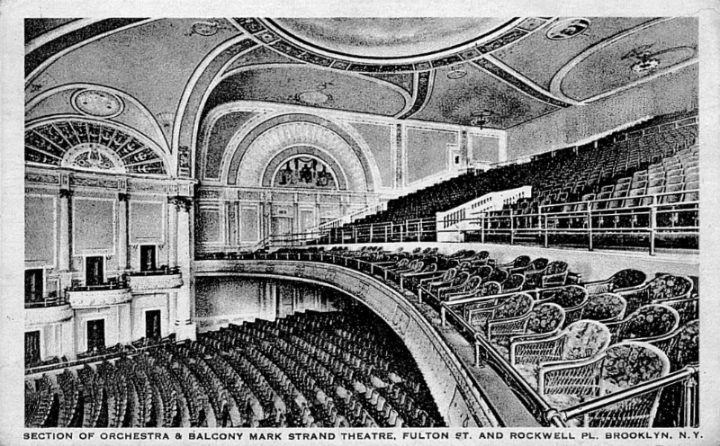  Mark Strand Theatre , New York City, Interior Postcard, 1914 
