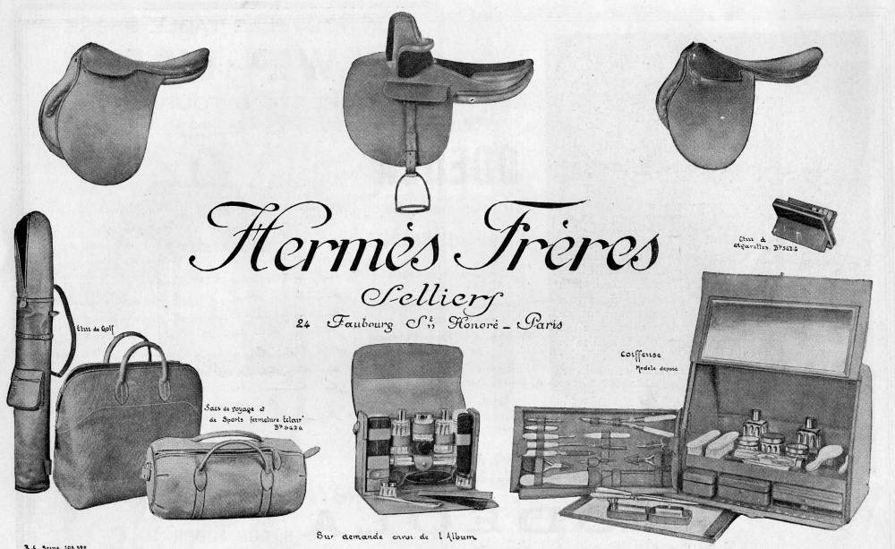  Hermès , Advertisement, 1923 