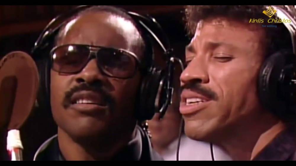  Stevie Wonder and Lionel Richie , We Are the World, 1985 