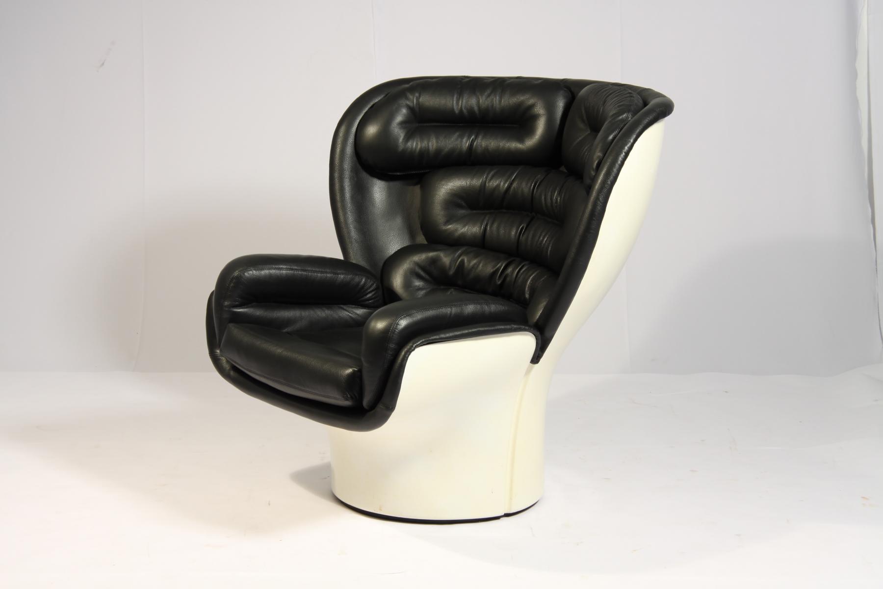 Elda chair by joe colombo for comfort  1963