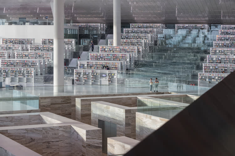  Rem Koolhaas , The Qatar National Library, 2017  