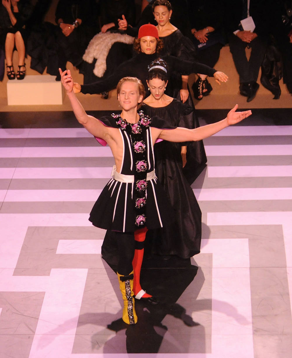  Prada, Costumes for Fortuna Desperata, Performa Commission by Francesco Vezzoli and David Hallberg, 2015 