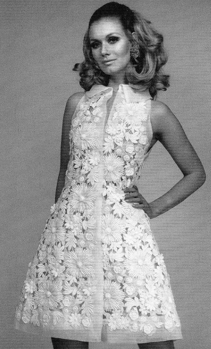 1960 s. floral dress