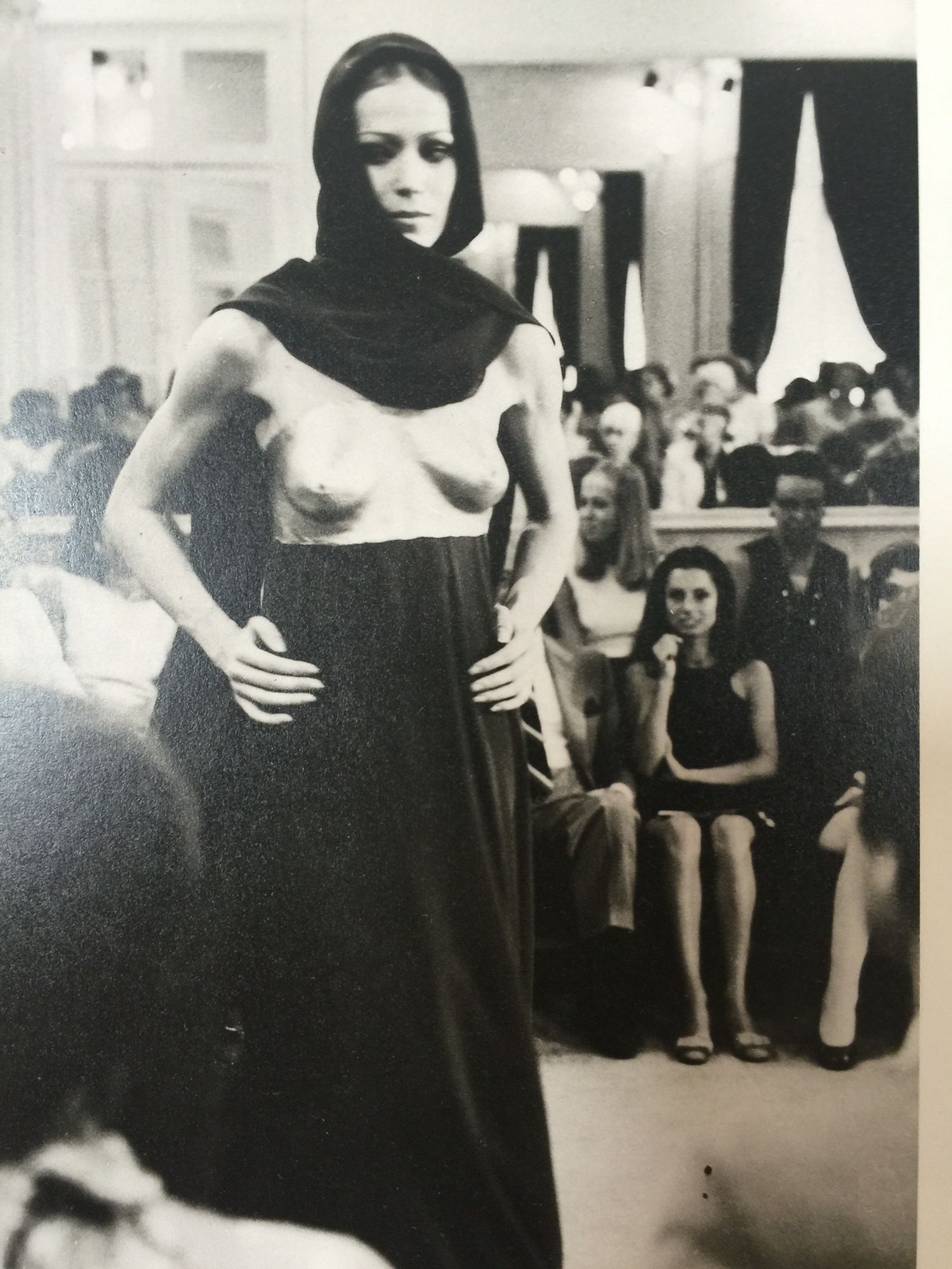 Yves saint laurent  haute couture dress  fall winter 1969
