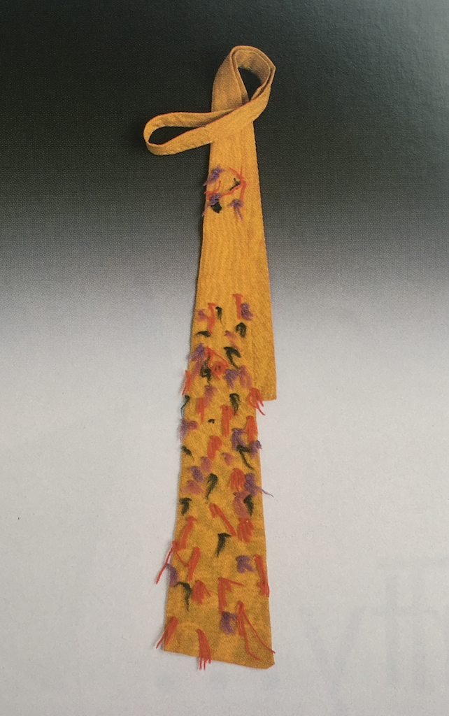 Tie made by calder for marcel duchamp  1940